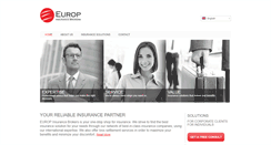 Desktop Screenshot of europbrokers.com